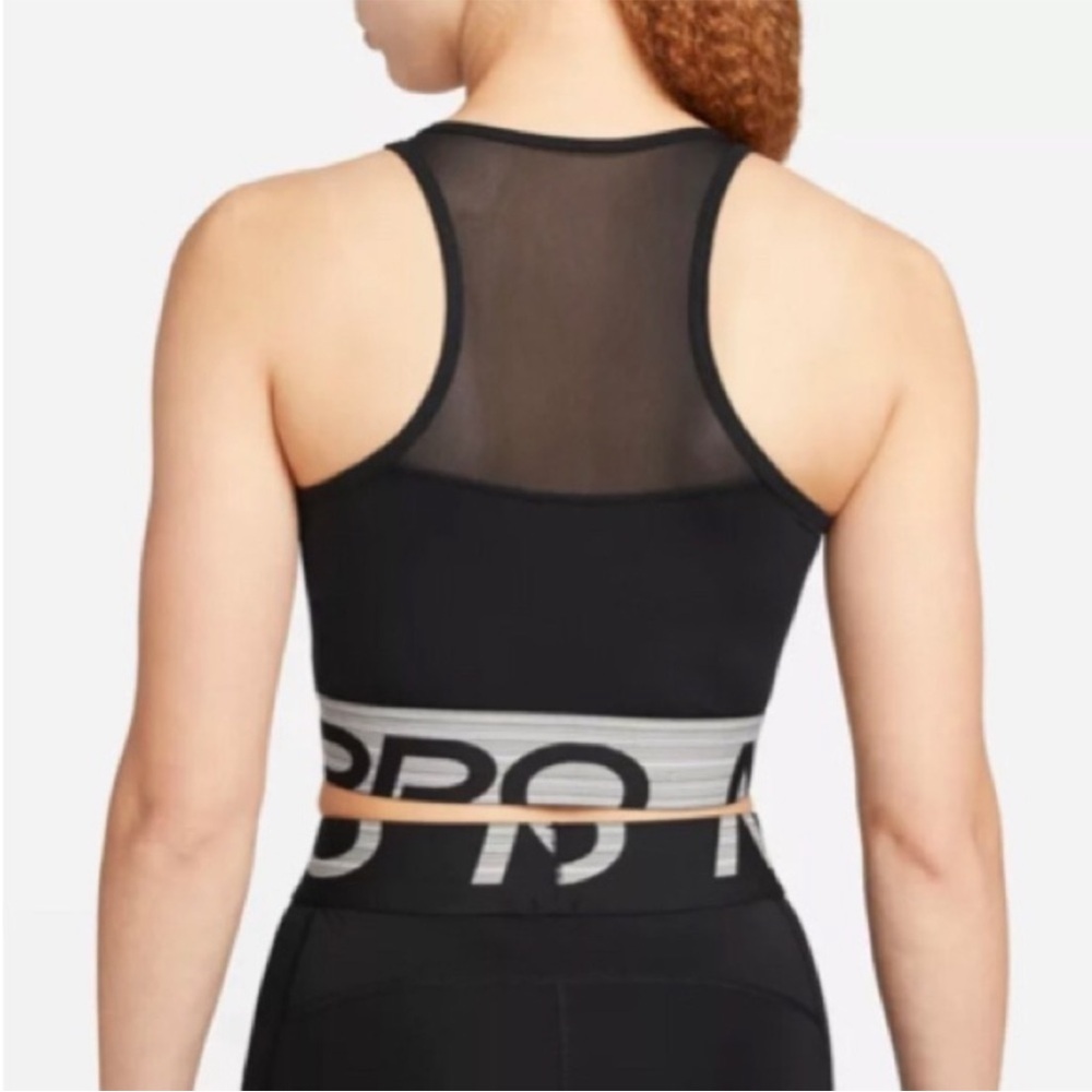 Nike pro training sleeveless top tank top workout fitness Women's size small - Picture 7 of 9
